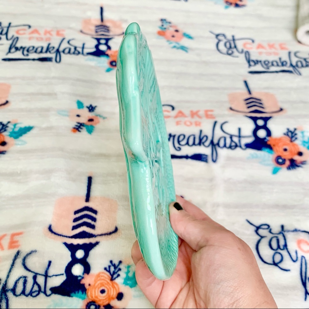 🧜🏻‍♀️ Teal Mermaid Nautical Kitchen Spoon Rest - Picture 7 of 8